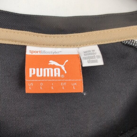 PUMA x Newcastle United Men's Black White T-Shirt Soccer Football Referee, Large - Picture 5 of 10